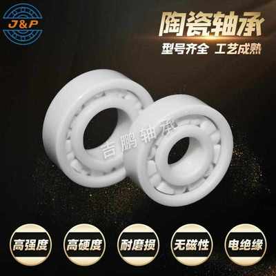陶瓷轴承6304 6305 6306 6307 氧化锆氮化硅球 电绝缘无磁 耐高温