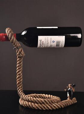 包邮创意红酒架家居简约客厅饭厅电视柜装饰样板房工艺礼品摆饰艺