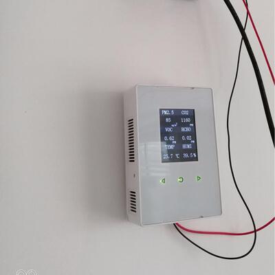 养老院空气状况监控系统OSEN-LCD200壁挂式室内环境监测终端设备