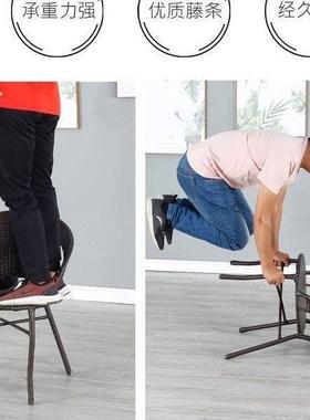 户椅靠背织椅椅子阳台休闲桌椅庭小院藤椅三件套编茶几UBX桌家外