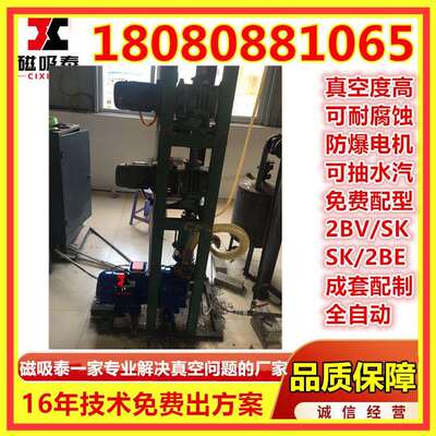 JZJ2B1502B水环真空机组ZJP150罗茨增压泵2BV5121真空泵9.7KW系统