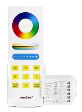 MiBoxer 2.4G FUT043A+RGB/RGBW/RGB+CCT灯带控制LED灯条遥控套装