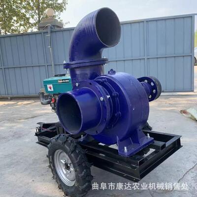 水冷柴油机拖车排水泵应急抗洪快速水泵河堤提水灌溉农田