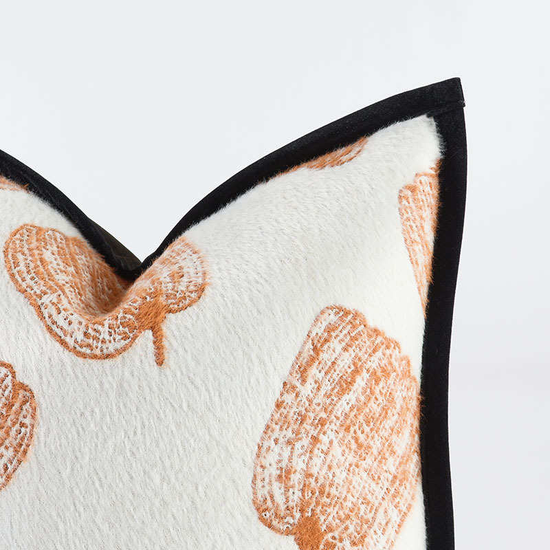 ins风奶油南瓜抱枕现代简约沙发抱枕米白色客厅装饰卧室软装靠枕