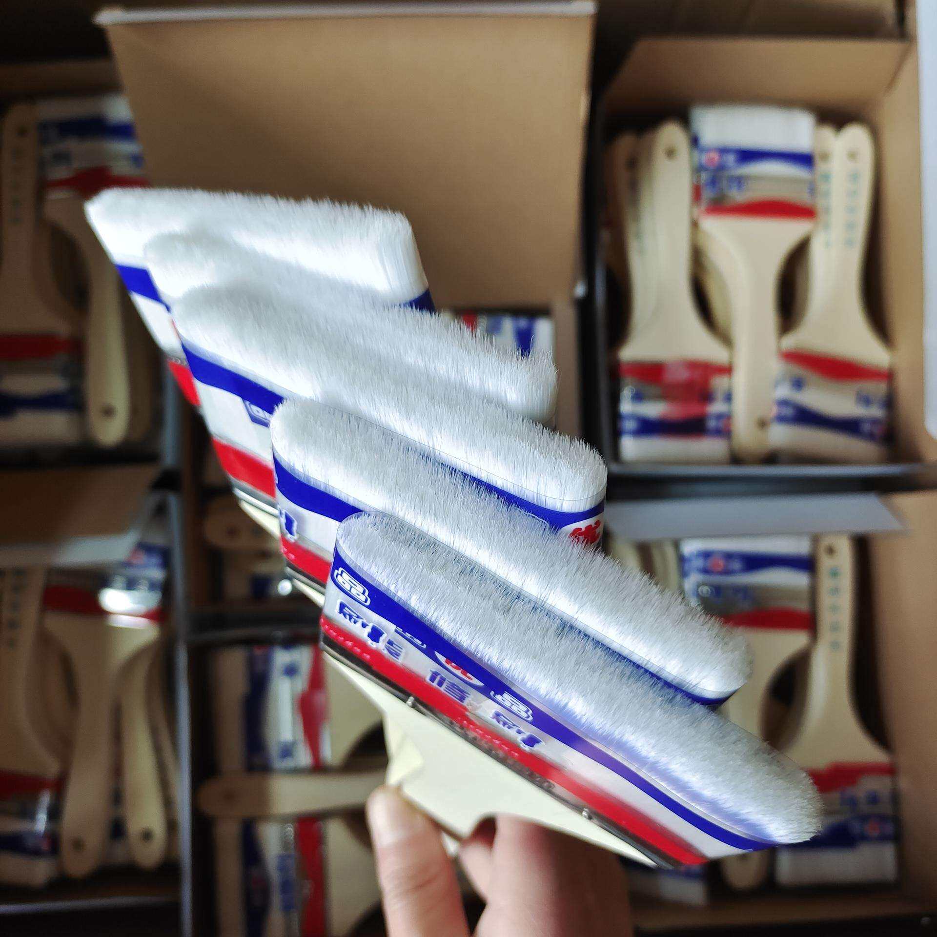 水漆羊毛刷水性丝刷弹性软毛油漆木蜡油无痕水丝刷100把厂家直销