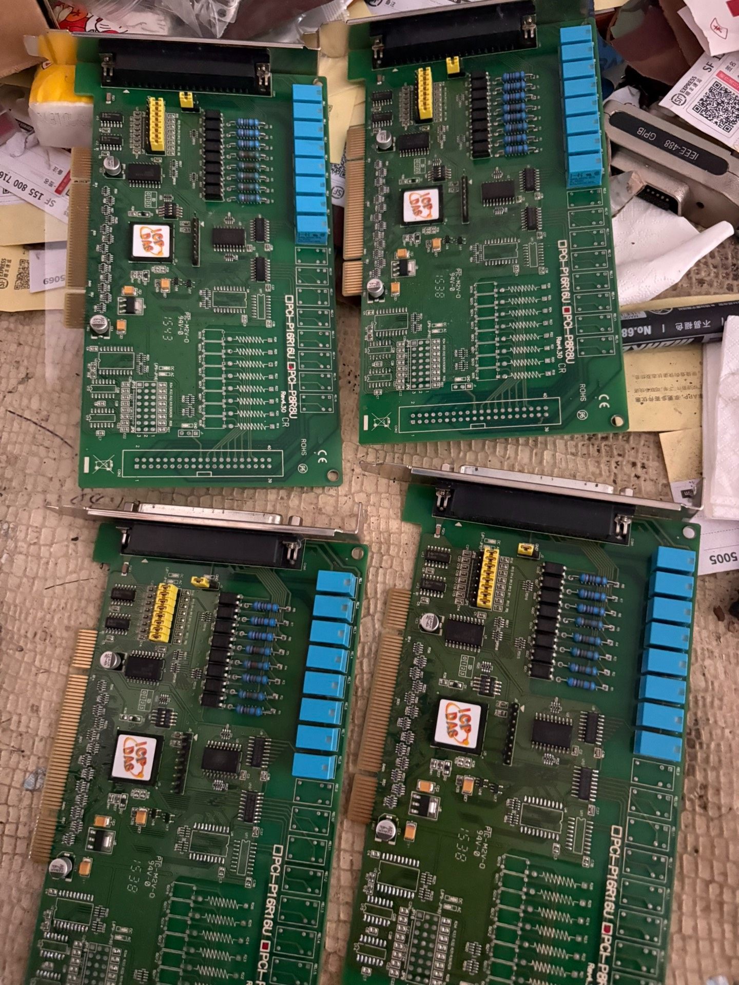 原装 泓格 PCI-P8R8U Rev4.30 8路板卡继电