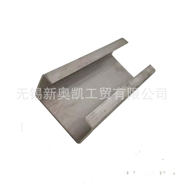 304不锈钢C型钢无锡厂家供应钢结构建筑厂房冷弯型不锈钢槽钢