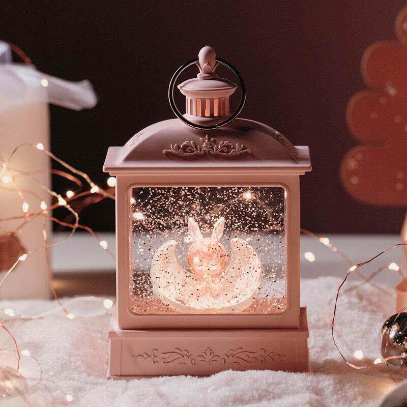 音乐盒八音盒飘雪花儿童水晶球送女童女生公主小女孩生日礼物梦幻