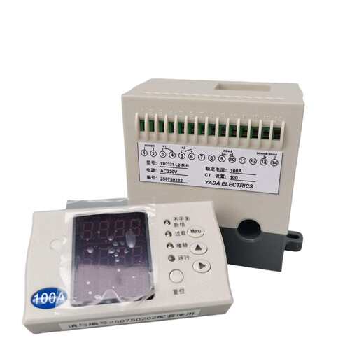 雅达 YD2310P-SD 0-100A 电机保护控制器 DC4mA-20mA RS485