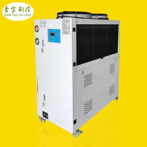 推荐高频炉冰水降温设备高频焊接速冷式冷水机新款风冷式冷水机
