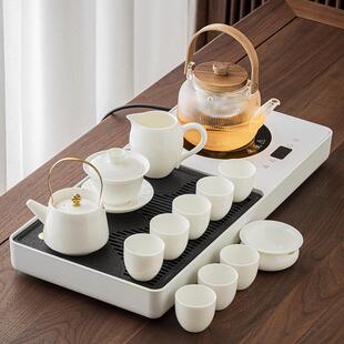 茶具套装家用茶台茶盘全自动一体式家用小型现代排水式烧水煮茶壶