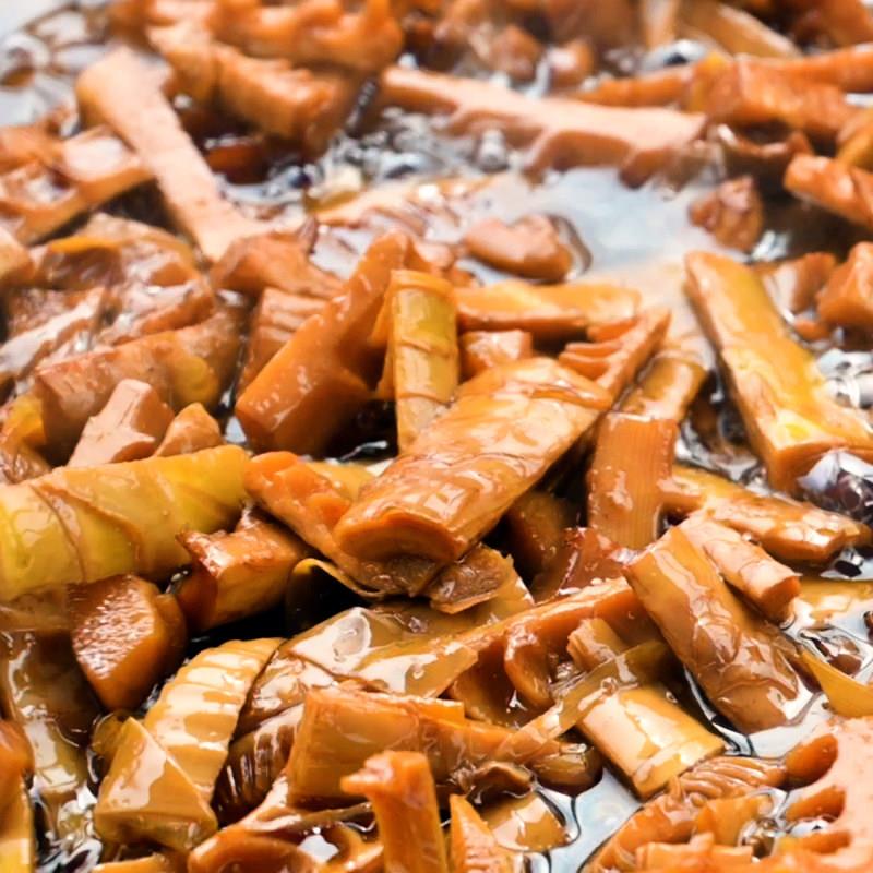 新品奉化油焖笋浙江宁波特产溪口农家手工土灶烤雷竹春笋即食玻璃