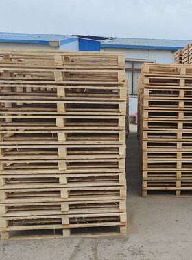 厂家ICA供松木板木托架仓储物流周转栈木卡板物进流运输应四面叉