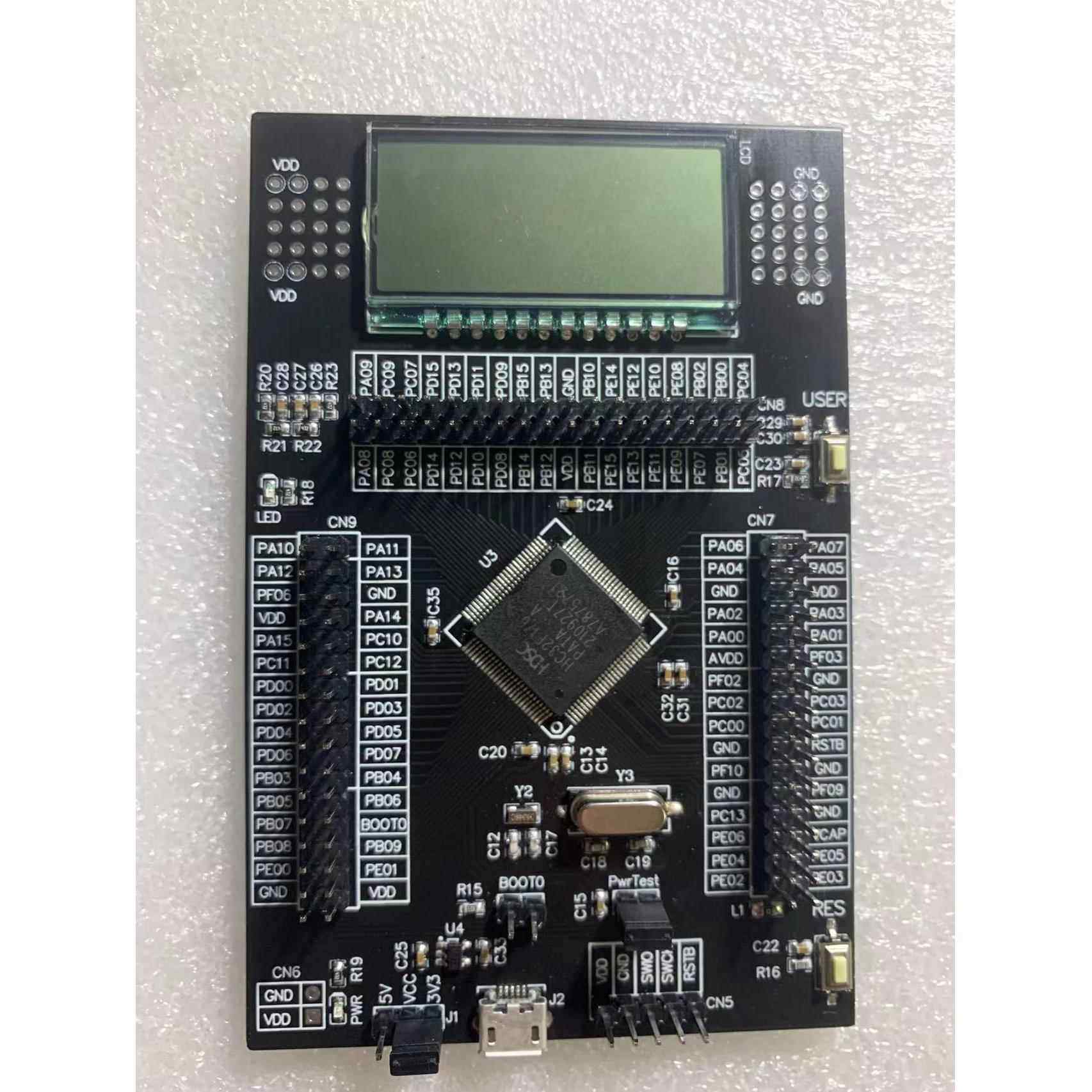 HC32L072开发板 学习板 HC32L072PATA LQFP100 带屏 华大开发板