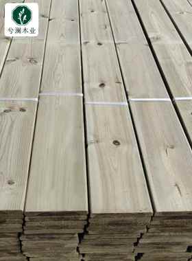 户外芬兰木防腐木地板花园实木板材帐篷露台木方龙骨木条庭院