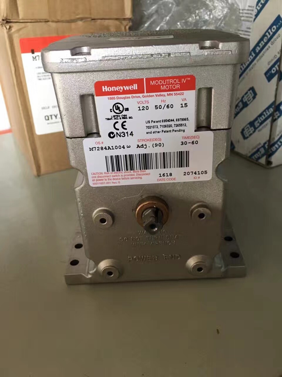 HONEYWELL伺服马达 M7284A1004霍尼威尔
