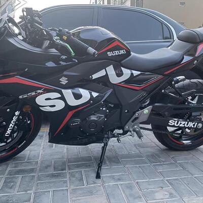 铃木Gsx250R贴花新线反光个性化摩托车装饰贴纸印刷轮毂贴纸摩托