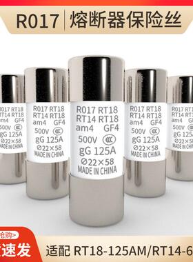 R017/RO17 100A 陶瓷保险芯 32~125A保险丝熔断器厂