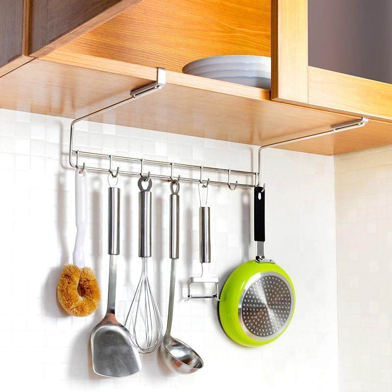 304不锈钢厨房挂钩免钉排钩橱柜挂钩墙壁无痕免打孔挂钩,家庭/个人清洁工具,粘钩,淘宝优惠券,粉丝福利购,淘宝优惠卷