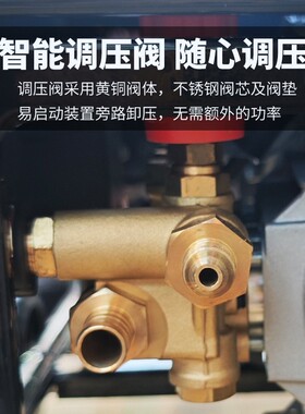 熊猫熊猫XM-3全动商用洗4车机220V高压清洗机全铜刷车泵M-300自A/