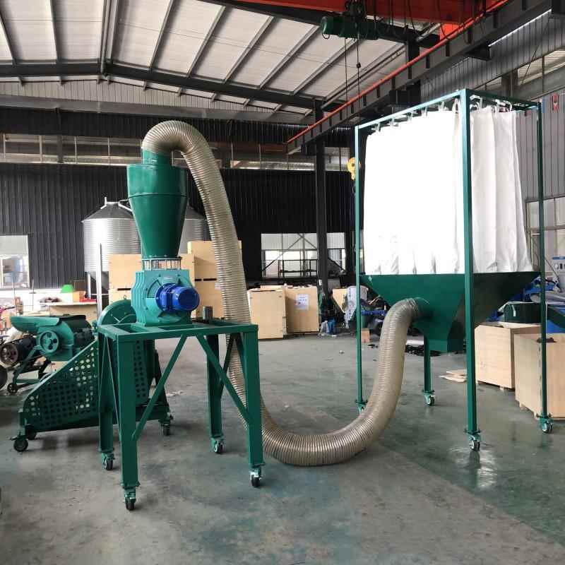 9FC600型玉米粉碎机五谷杂粮破碎设备人工上料产量高贝壳粉打粉机