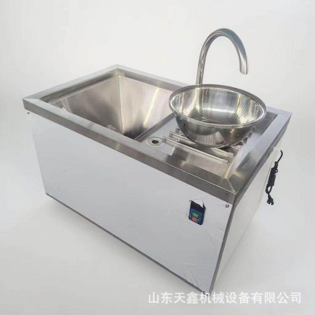 定制餐饮店食堂用洗米机淘米机水压洗米机过滤砂石