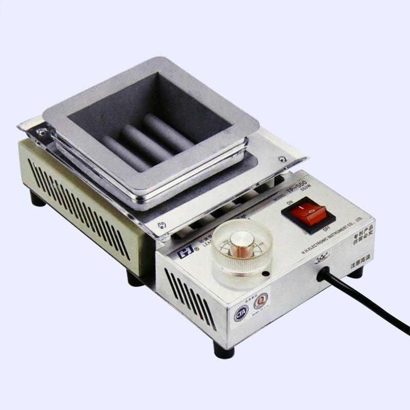 黄花TP-550可调恒温小型钛锅锡炉方形300W350W550W600W