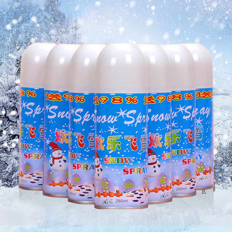 装饰品仿真雪花雪花泡沫白色喷雪图片