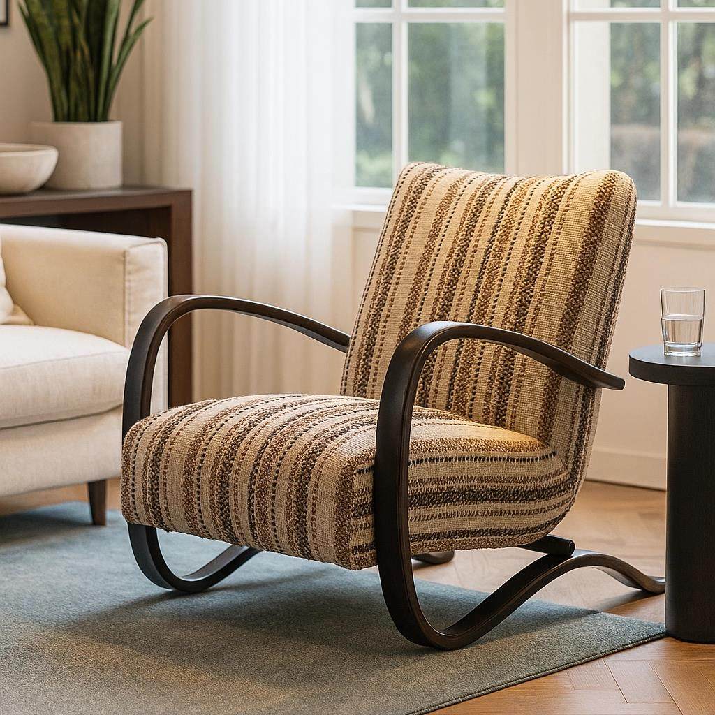 织屋|伯克休闲 椅客厅法式覆古阳台卧室沙发椅子中古风设计师单椅,住宅家具,沙发椅,淘宝优惠券,粉丝福利购,淘宝优惠卷