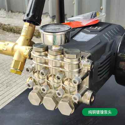 工业超高压洗车33349机管工洗机大功率380V工地程除锈道疏清通老