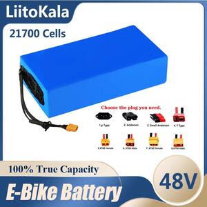 Liitokala 13S9P 48V 45Ah ebike电池 2160W 电动自行车电池组