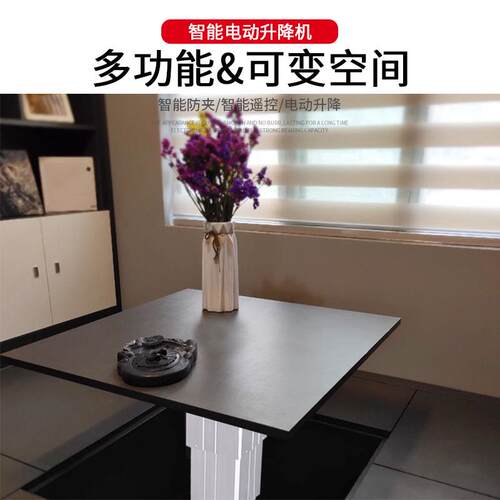 榻榻升威诺达米升自降机电动 和地台榻榻米动降桌 电动榻榻室米升
