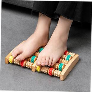 foot massage roller wooden foot massager solid wood foot a