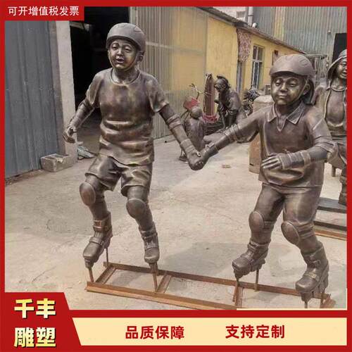 大型铸铜人物雕像户外广场小区欧式景观西方天使雕塑