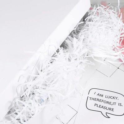 100 G Filled Paper Wire Filler White Tissue Shredded for