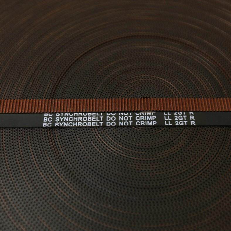 L-2GLT-6RF开带橡784同胶步带3d打印机配件激光雕刻u口v打印皮带