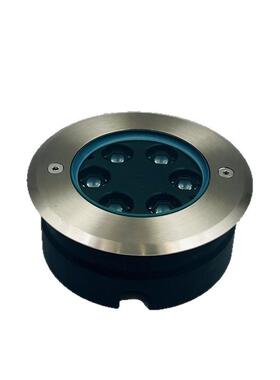 Led地6瓦广埋HL23-DMC场公4园步行街步道IP7地埋灯圆形630不锈钢