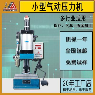气动冲床小型压力机台式压铆机汽车五金配件冲压机单柱气泵