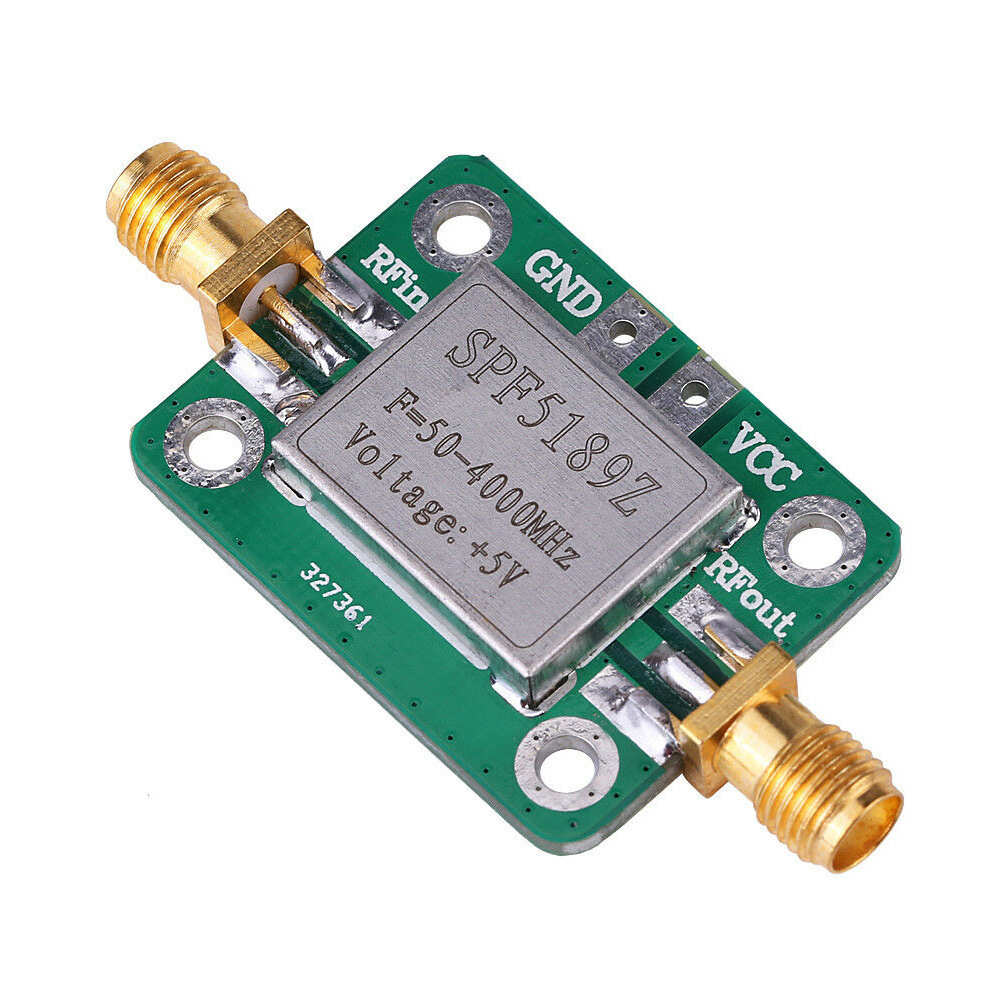 SPF5189 射频 低噪放 放大器 LNA 50-4000MHz NF=0.6dB-带屏蔽壳