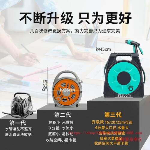 洗车水家用高压水自来水喷浇花水管软管冲刷车洗车套装外贸厂