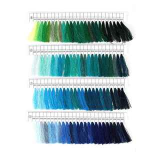 家厂供应色现货缝纫线色卡涤纶111色线标准卡参考国际标准卡