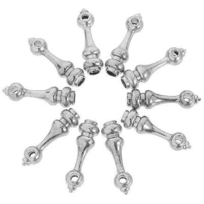 Fence Accessories 10 Pcs Rail Connectors Zinc Alloy