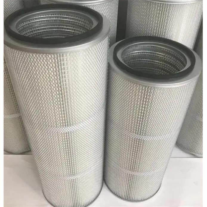 工业除尘滤芯空气净化滤筒滤清器六耳快拆喷粉设备粉尘滤芯现货