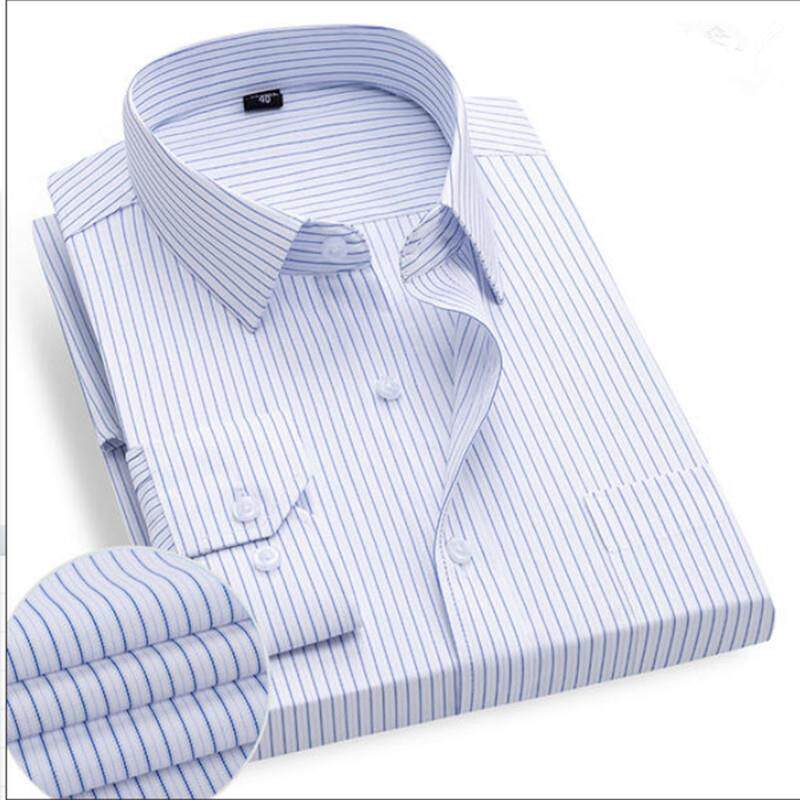 高档春季商务男工士长衬衫定制修身正式作服定工作袖服免烫短袖衬