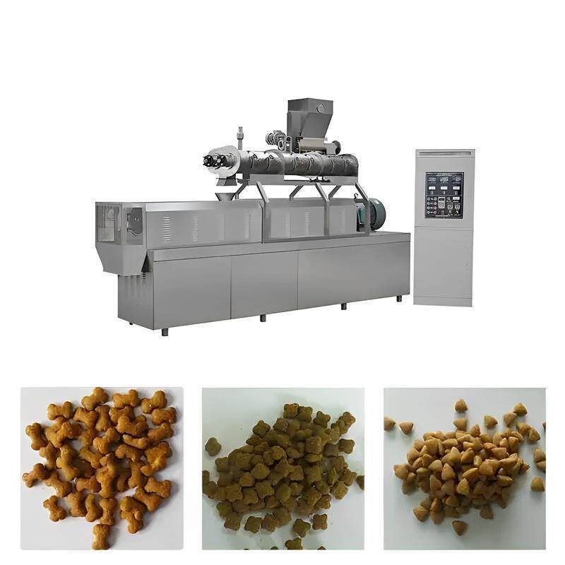 大型宠物饲料膨化机小型狗粮膨化机大型猫粮膨化机饲料膨化机