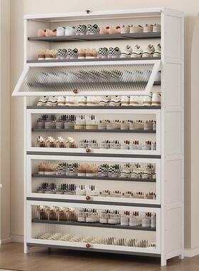 Shoe rack entrance door, multi-layer mouth, large capacity