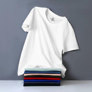 Man t shirts Mens t-shirt Male Tops Boy Basic Plain Tees 6XL