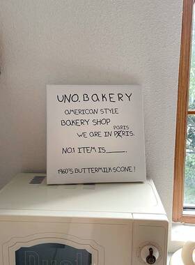 ins风法文装饰画韩风挂画咖啡馆服装店墙面装饰家居桌面摆件道具