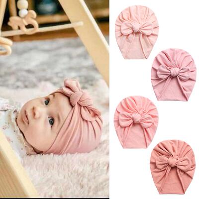 Rabbit Ears Knot Warm Indian Hat Baby Bandanas Turban Headba