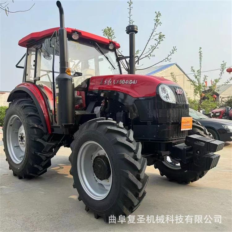东方红LX904拖拉机农用四驱 高配农用大桥水旱两用柴油四轮耕地机